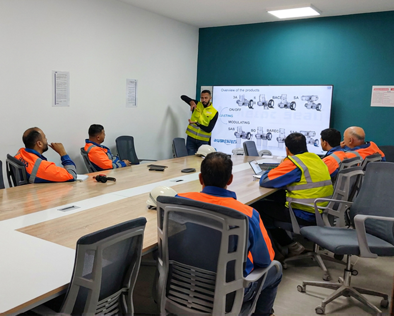 Formation technique sur les actionneurs électriques AUMA